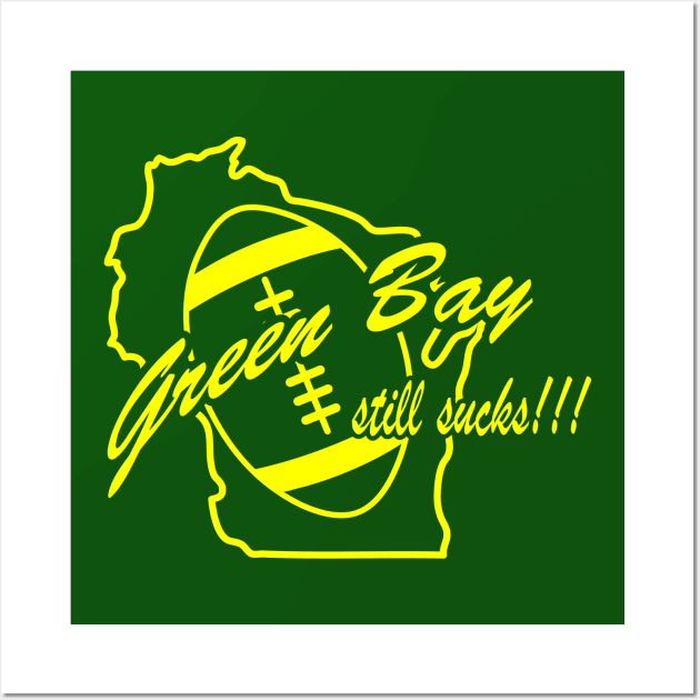 Green Bay Wall Art by miniBOB